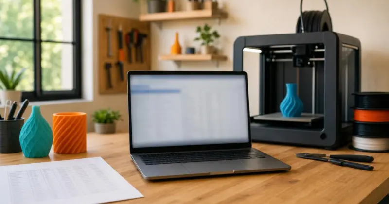 Planilha ou sistema: como controlar sua produção 3D