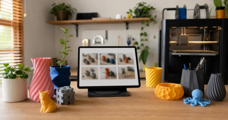Como fazer uma vitrine online para vender impressão 3D