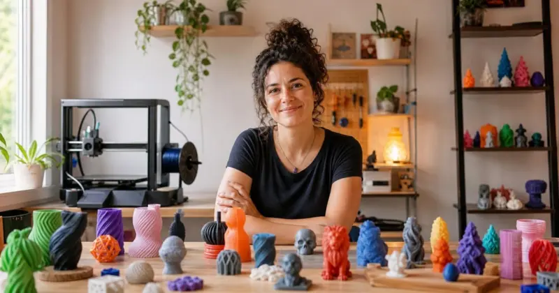 Como vender impressão 3D em feiras e eventos