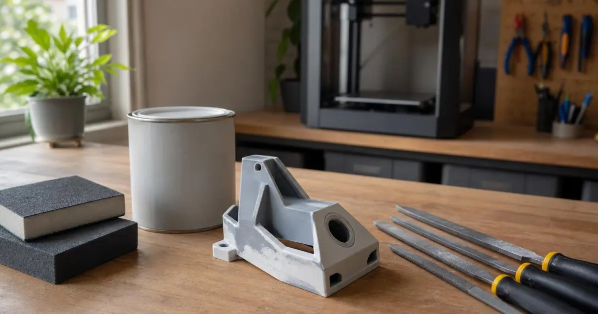 Quanto cobrar por pós-processamento: lixar, pintar e montar peças 3D