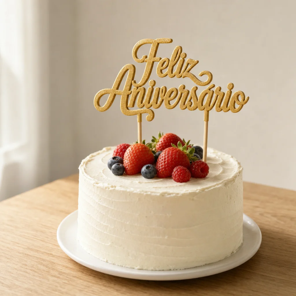 Topper de Bolo