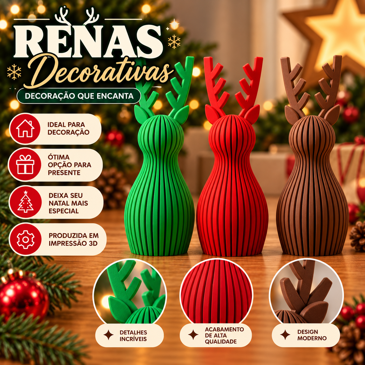 Renas Decorativas