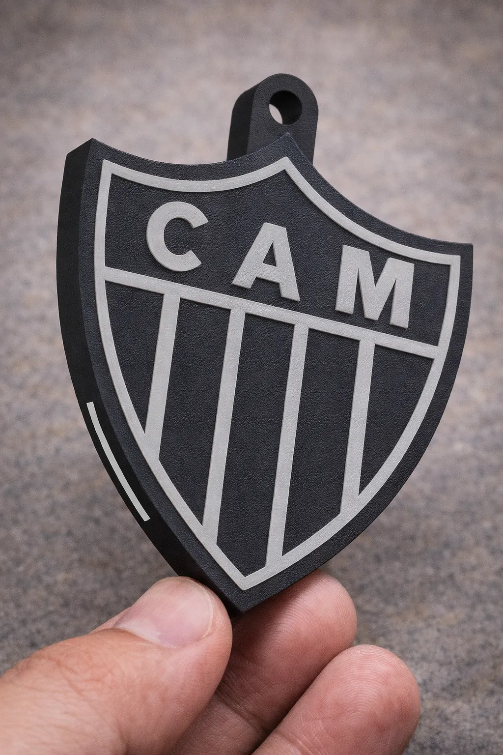 Abre-latas chaveiro escudo Clube Atlético Mineiro