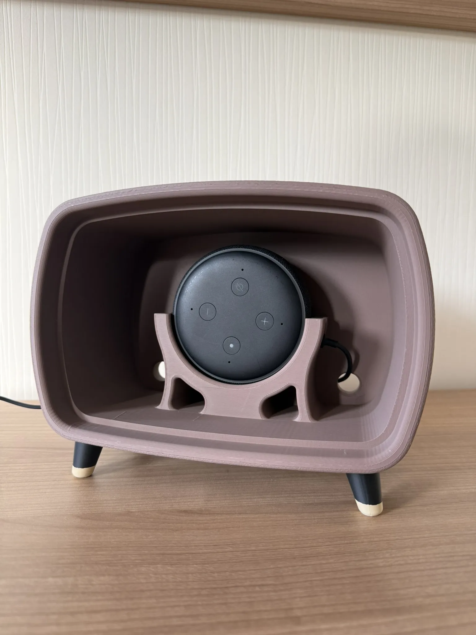 Radio Retrô decorativo para Alexa
