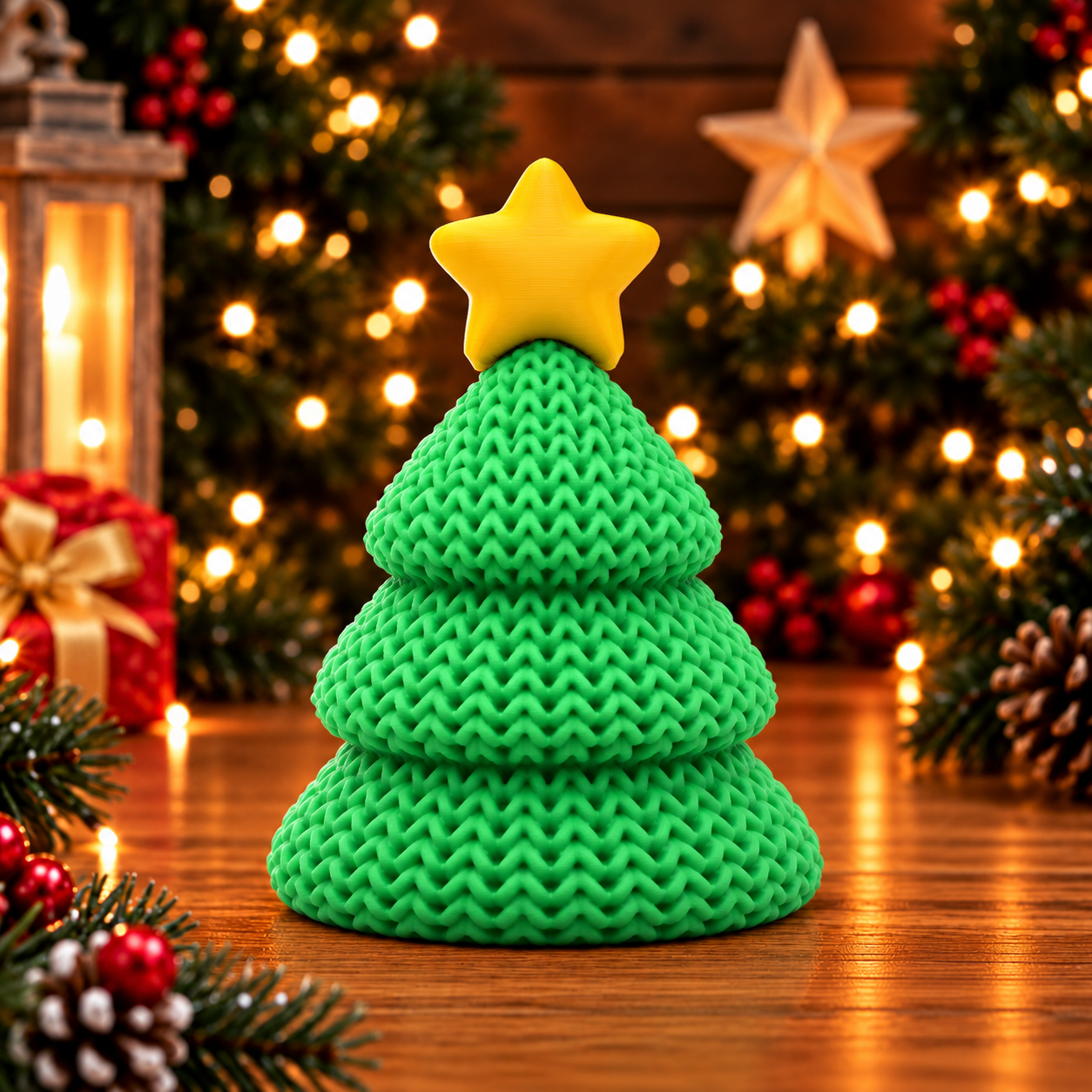 Arvore Natal trico